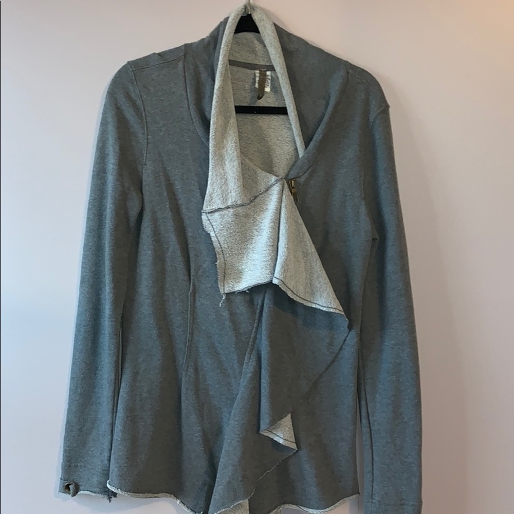 XCVI ruffle jacket- M